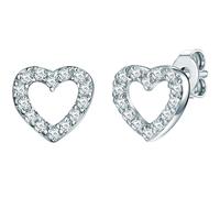 Paar Ohrstecker RAFAELA DONATA "Set: X1192", silber, weiß, Ohrringe, Damen, 8,5,mit Zirkonia, Silber 925 (Sterlingsilber), mit Zirkonia (86559419-0) silber, weiß