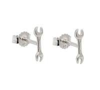 Paar Ohrstecker Stecker Ohrschmuck Schraubenschlüssel 925 Silber Kinder