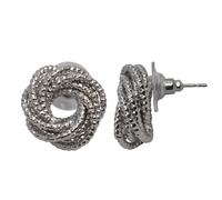 Paar Ohrstecker STEUER "Metall glanz Ringe", Damen, Gr. one-size, Metall, silber, Ohrringe (67337552-0) silber