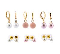 Paar Ohrstecker STEUER "Ohrstecker-Set", Damen, Gr. one-size, Metall, gelb, Ohrringe (32804813-0) gelb