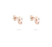 Paar Ohrstecker TAMARIS "Schmuck Geschenk Ohrstecker mit funkelnden Steinchen Little Twinkle", roségoldfarben, kristallweiß, kristallweiß, Ohrringe, Damen, 10,5mm, Edelstahl, mit Zirkonia (synth.) (50