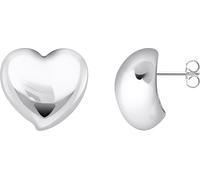 Paar Ohrstecker THOMAS SABO "Bold Elegance Herzform", silber (silberfarben), Ohrringe, Damen, Silber 925 (recycelt) (56618456-0) silberfarben