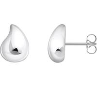 Paar Ohrstecker THOMAS SABO "Bold Elegance organische Tropfenform", silber (silberfarben), Ohrringe, Damen, Silber 925 (recycelt) (93405506-0) silberfarben