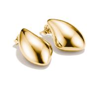 Paar Ohrstecker THOMAS SABO "Große Tropfenohrringe gelbgoldfarben", gelbgoldfarben, Ohrringe, Damen, Metall (79236954-0) gelbgoldfarben