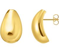 Paar Ohrstecker THOMAS SABO "Schmuck Silber 925 Ohrringe Teardrop-Form", gold (gelbgoldfarben), Ohrringe, Damen, Silber 925 (recycelt) (36358819-0) gelbgoldfarben