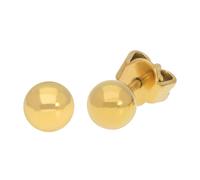 Paar Ohrstecker TITANIA "Ohrringe", gold (goldfarben), Ohrringe, Damen, Titan (41425145-0) goldfarben