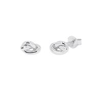 Paar Ohrstecker TOM TAILOR "Knoten-Motiv", silberfarben, Ohrringe, Damen, Silber 925 (Sterlingsilber) (75344460-0) silberfarben