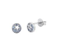 Tom Tailor Ohrstecker für Mädchen, Sterling Silber 925, mit Zirkonia, 6 mm, silber, Stern, Geschenkidee, Ohrschmuck, Kinderschmuck, 2100603