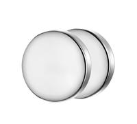 Paar Ohrstecker TRUE REBELS "TR333", silber, Ohrringe, Herren, 9,9mm, Edelstahl (46938910-0) silber