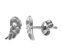 Paar Ohrstecker VIVANCE "925 Silber Engel Flügel", weiß, Ohrringe, Damen, one-size, Silber 925 (Sterlingsilber) (69090925-0) weiß