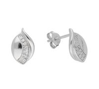 Paar Ohrstecker VIVANCE "Zirkonia", silber (silber 925), Ohrringe, Damen, Silber 925 (Sterlingsilber) (71099110-0) silber 925