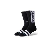 paar stance og staples lifestyle socken schwarz 35-37