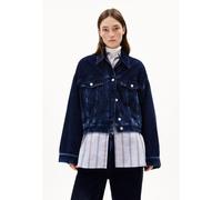 PAASITHE INDIGO CORD | Cordjacke aus Bio-Baumwolle - blau (L)