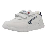 Pablosky Unisex-Sportschuhe aus Leder mit Haftverschluss, weiß, 33 EU