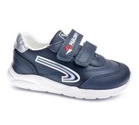 Pablosky Unisex-Sportschuhe aus Leder mit Klettverschluss, blau, 31 EU