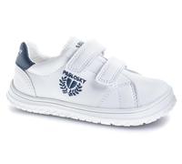 Pablosky Unisex-Sportschuhe aus Leder mit Klettverschluss, weiß, 31 EU Ancho