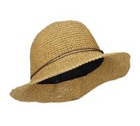 P.A.C. - Lilen Bucket Straw Hat - Hut, Gr. S-M, braun (DarkBeige)