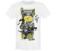 Pac-Man Arcade Classic T-Shirt weiß in M