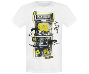 Pac-Man Arcade Classic T-Shirt weiß in XL