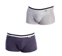 Pack-2 Boxershorts DIM Basic Atmungsaktives Gewebe D05H2 für Herren M