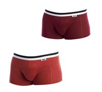 Pack-2 Boxershorts DIM Basic Atmungsaktives Gewebe D05H2 für Herren M