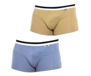 Pack-2 Boxershorts DIM Basic atmungsaktives Gewebe D05H2 für Männer modernes und elegantes Design M