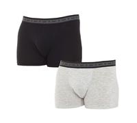 Pack-2 Boxershorts Grün Bio atmungsaktives Gewebe D0A6C Mann M