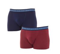 Pack-2 Boxershorts Grün Bio atmungsaktives Gewebe D0A6C Mann XL