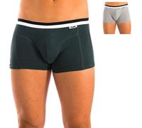 Pack-2 Boxershorts Unno Basic atmungsaktives Gewebe D05H2 Männer M