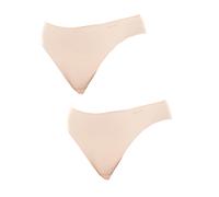 Pack-2 Damen Höschen mit hoher Taille 1031892 L