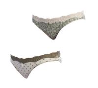 Pack-2 Mini Coquettes Baumwollhöschen 1031500 für Damen L