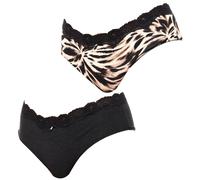 Pack 2 Shorty Coquettes Tangas 1031025 Damen S