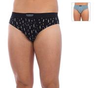 Pack-2 Slips Sensitive atmungsaktives Gewebe A5379 man L