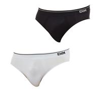 Pack-2 Slips Unno Basic nahtlos D05HE für Männer bieten gute Mobilität und Komfort M