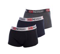 Pack-3 Boxershorts Geographical Norway GN1000 Mann M