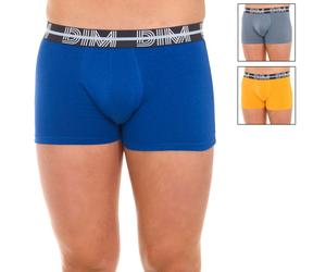 Pack-3 Boxershorts System atmungsaktives Gewebe D01QU Mann L