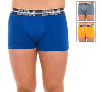 Pack-3 Boxershorts System atmungsaktives Gewebe D01QU Mann M