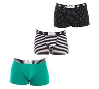 Pack-3 nahtlose Mode Boxershorts D0C6D Mann 2XL