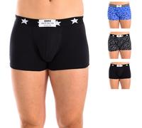 Pack-3 nahtlose Mode Boxershorts D0C6D Mann M