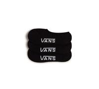Vans Classic No Show Logo, Schwarz, L, Schwarz, L