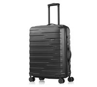 Pack Easy Clipper by Pack Easy Kosmo 4 Rollen Trolley 67 cm mit Dehnfalte schwarz (TAS017726)