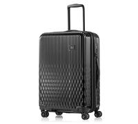 Pack Easy Flow 4 Rollen Trolley M 66 cm mit Dehnfalte schwarz (TAS017720) schwarz