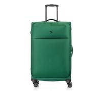 Pack Easy GoUp 4 Rollen Trolley L 76 cm mit Dehnfalte grün