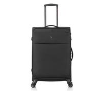 Pack Easy GoUp 4 Rollen Trolley M 65 cm mit Dehnfalte schwarz