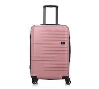 Pack Easy Mena 4 Rollen Trolley 64 cm mit Dehnfalte rosa