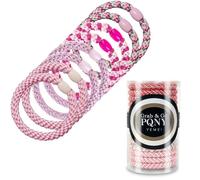 Pack of 15 Braided Hair Bobbles Elastic, Elastic Braid Scrunchies, Multicolor Ponytail Holder, Stylish Braided Hair Scrunchie with Strong Hold, Stylish Ponytail Holders for Women and Girls