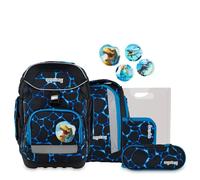 ergobag Pack Bärassic Garden 2026, Set 6-tlg, 01298-90390-10 blau