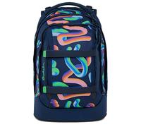 4057081202706 Satch Satch Schulrucksack Pack Crazy Twist Blau/ Grün
