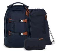 pack Set aus pack + Sportbeutel + Schlamperbox PakTubBsc-25-blau