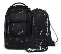 pack Set aus pack + Sportbeutel + Schlamperbox 26 PakTubBsc-25-schwarz